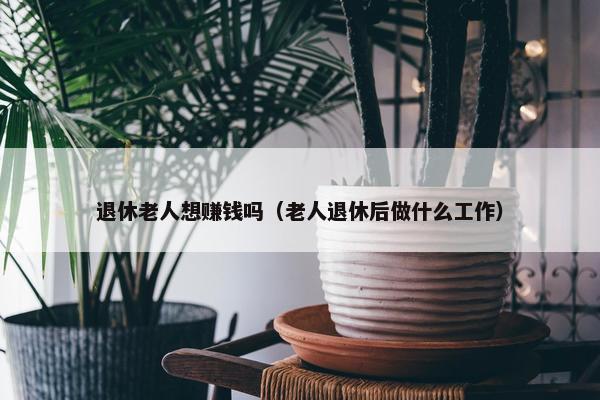 退休老人想赚钱吗（老人退休后做什么工作）