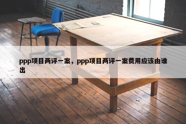 ppp项目两评一案，ppp项目两评一案费用应该由谁出