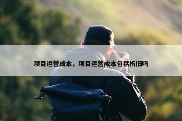 项目运营成本，项目运营成本包括折旧吗